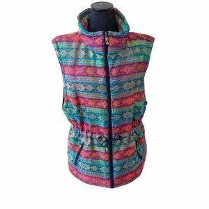 Skea Multicolored Patterned Women's Vest